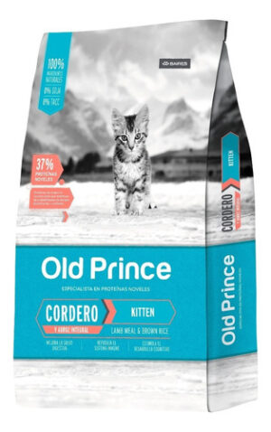 Old Prince Kitten Cordero Proteinas Noveles Cordero Y Arroz Integral Gatito 3kg
