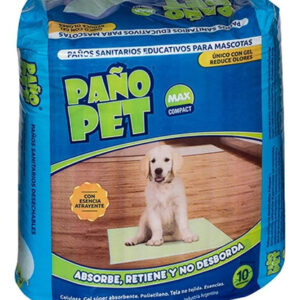 Paño Pet Paños Sanitarios P/perros Max X 10 Un (60x90cm)