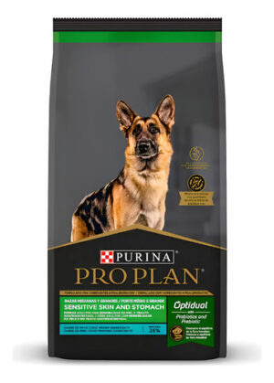 Pro Plan Sensitive Skin Stomach Perro Med Y Grandes X 12 Kg.