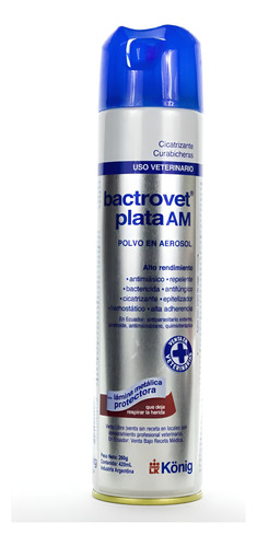 Curabichera Perros Cicatrizante Bactrovet Plata Am X 420 Ml