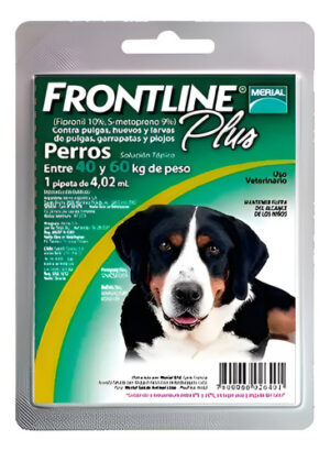 Pipeta Para Perros Frontline Plus De 40 A 60 Kg