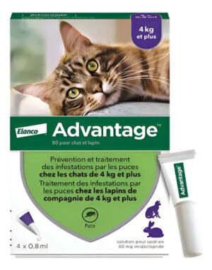 Pipeta Para Gato Advantage 4 A 8 Kg