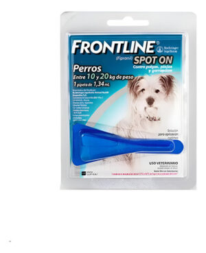 Pipeta Front Line Spot On Perro Pulgas Garrapatas 10 A 20kg