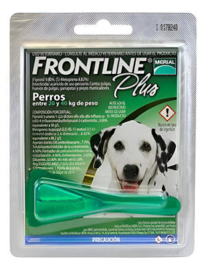 Pipeta Para Perros Frontline Plus 20 A 40kg