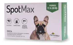 Pipeta Antipulgas SpotMax Para Perros De 11 A 20 Kg