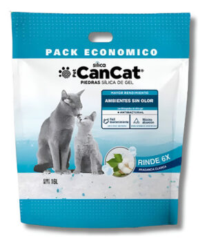 Piedras Sanitarias Cancat Silica Family Pack Neutro 16 Lts