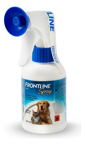 Front Line Spray Pulga Y Garrapatas Perros/gatos 250ml