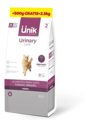 Unik Gato Urinary Care X 2.0 Kg+500 Gs De Regalo+Pipeta Antipulgas de Regalo