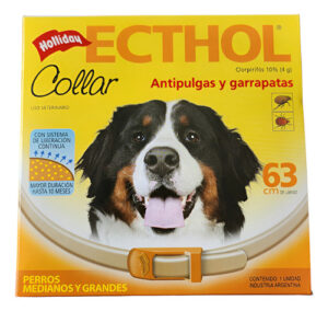 Ecthol Collar Pulgas Y Garrapatas Perro Grande