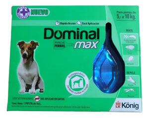 Pipeta Pulgas Garrapatas Para Perros De 5 A 10 Kg Azul