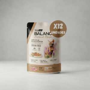 Vitalcan Natural Recipe Pouch Gato Trucha Y Cordero 85g X 12