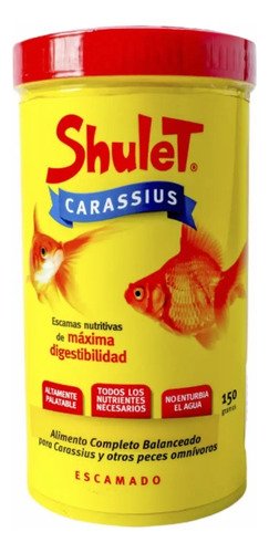 Shulet Carassius Escamas x150 Gs.