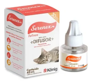 Repuesto Para Difusor De Feromonas Para Gatos Konig Serenex Modificador De Conducta 42 Ml