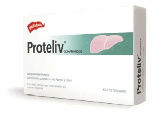 Proteliv Holliday Protector Hepatico Para Perros Y Gatos x 21 comprimidos