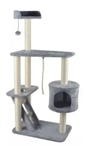 Rascador Árbol Cancat Multiespacio de 3 Niveles Altura 128 Cm