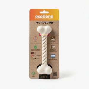Hueso Ecobone 100% Natural Arroz Para Perro Mediano 15.5 x 5 cm