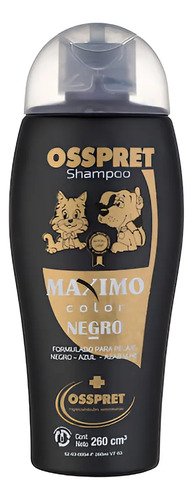 Shampoo Osspret Tonalizador Negro Avena x 250 Cc